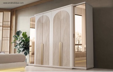 Boston 6 Kapılı Mdf Gardırop