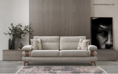 Bologna Sandıklı Üçlü Koltuk